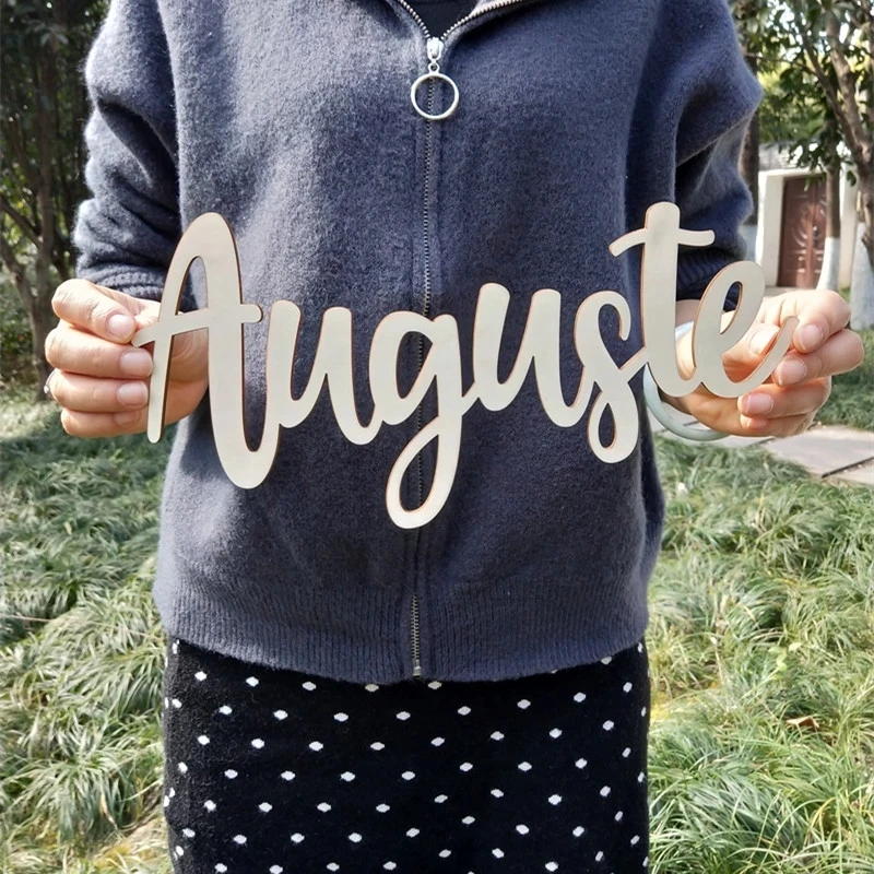 

Personalized Wood Name Sign Rustic Wedding Party Baptism Custom Name Sign, Birthday Sign, Nursery Sign, Backdrop Sign, Wood Sign