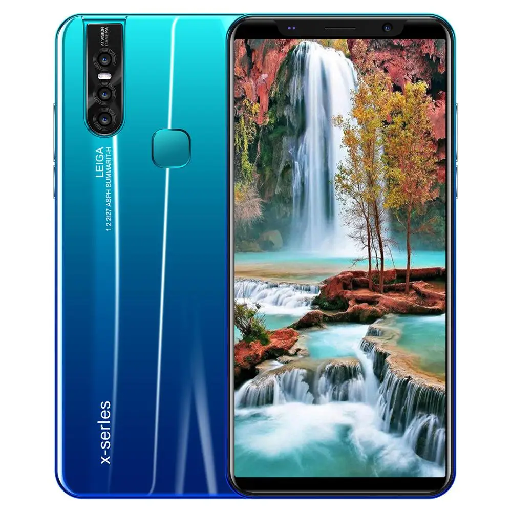 

X27PLUS Smart Phone New 5.8 Inch Full Screen 4+64GB 4+128GB Andriod 8.0 Smartphone Face ID 8 Core 8+16MP 4000mAh Mobile Phone