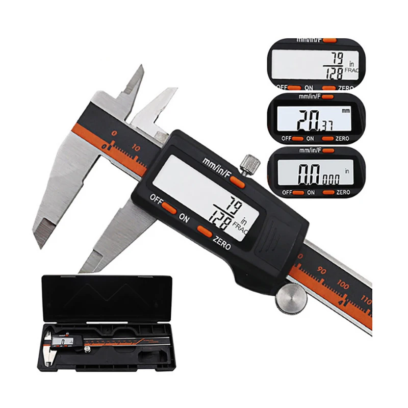 Цифровой штангенциркуль из нержавеющей стали 6 дюймов 150 мм|Штангенциркули| |