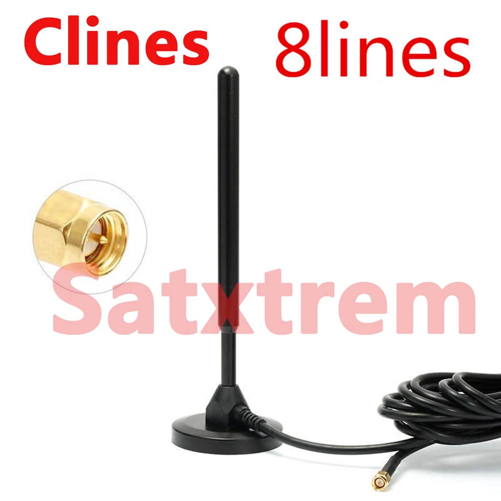 

Satxtrem Antena Cline Cable Stable HD TV V7 V8 V9 Nova ESPA A 8 Line