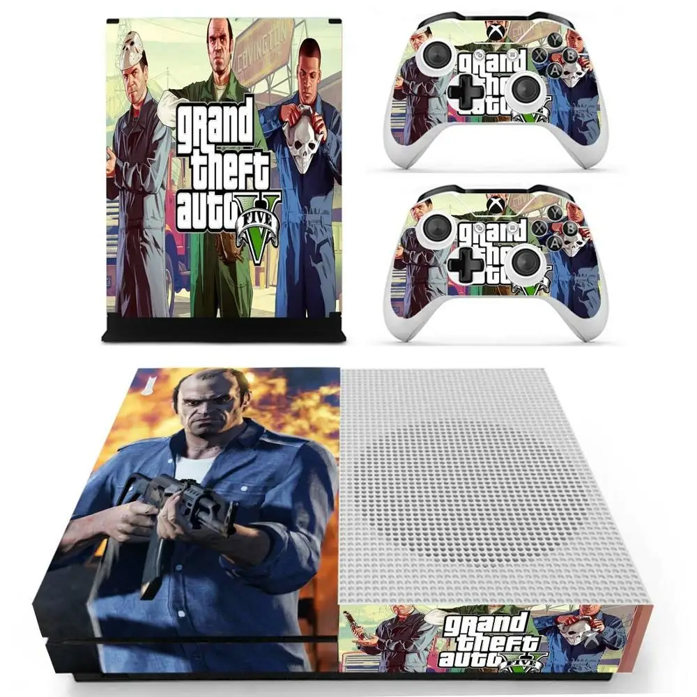 Наклейка s GTA 5 Dead для Xbox One S кожа Виниловая наклейка Pegatina one тонкая консоль и два