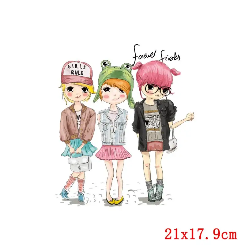 Термонаклейки с принтом сделай сам для девочек | Дом и сад