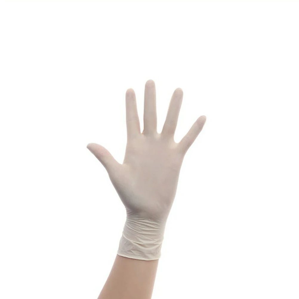 100pcs XS-XL Disposable Latex Protective Gloves Industrial Gardens Rubber Thickening for Home Gardening | Дом и сад