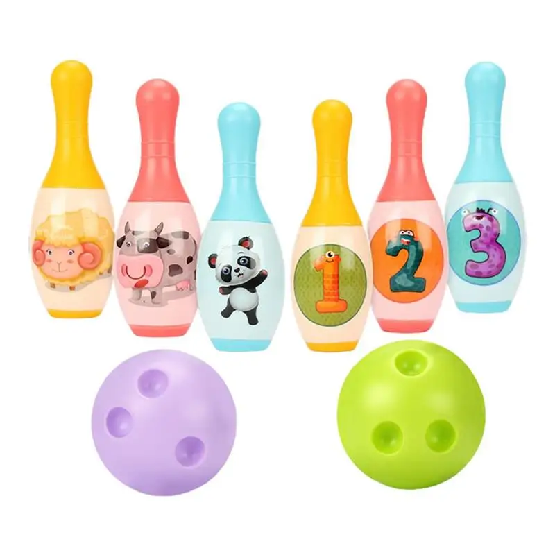 Игрушки для боулинга Детский пазл спорта в помещении цветной детский подарок