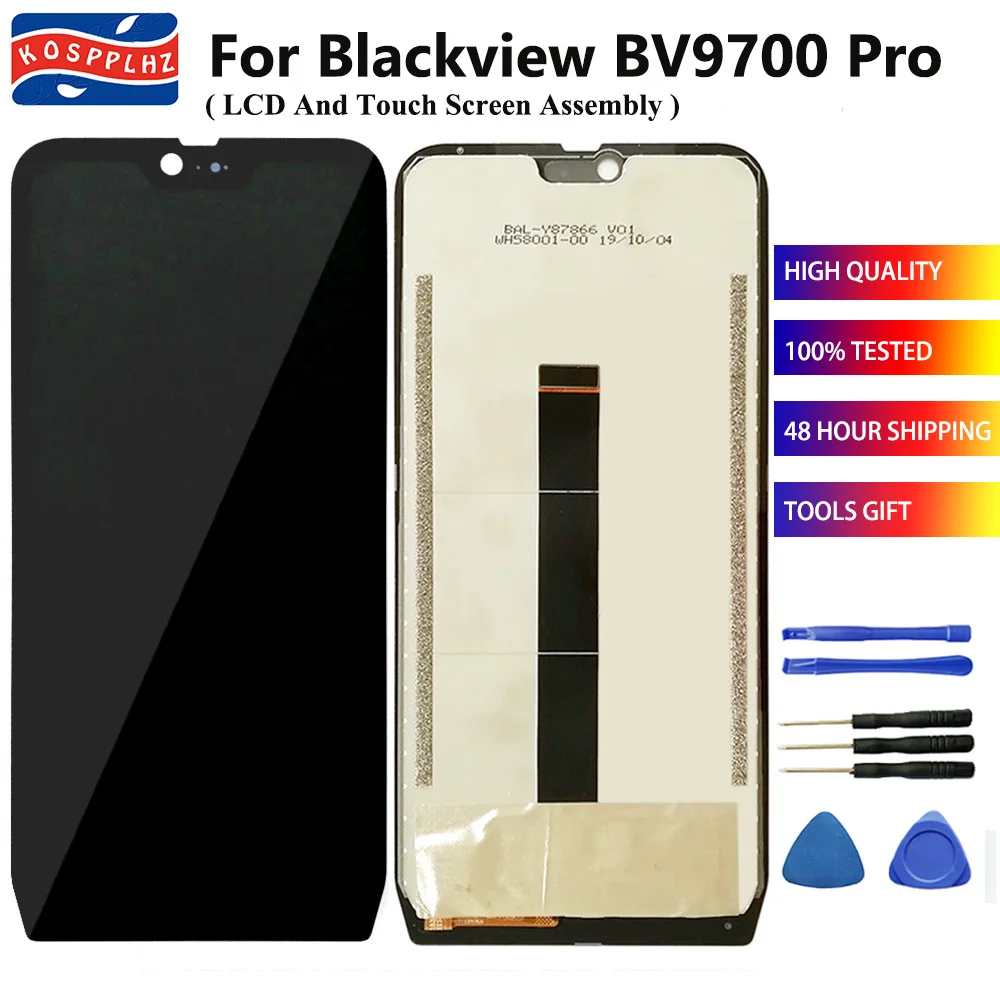 ЖК дисплей KOSPPLHZ 5 84 ''для Blackview BV9700 Pro с сенсорным экраном и дигитайзером в сборе