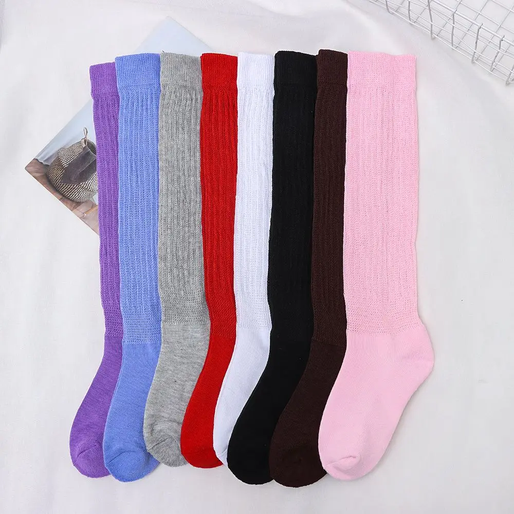 

2 Pairs/lot Elastic Casual Cotton Warm Accessories Scrunch Stockings Legging Slouchy Scrunchie Boot Socks