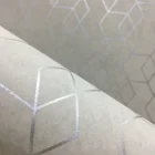 Серая белая однотонная настенная бумага с геометрическим узором рулон современный дизайн настенная бумага домашний декор для стен спальня гостиная фон