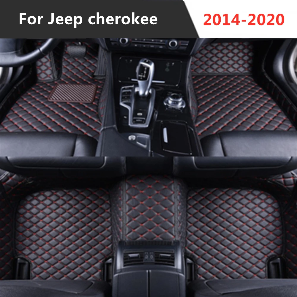 

Всесезонный кожаный коврик для автомобиля, для Jeep Cheroke (2014-2020), 2015-16-17-18-2019