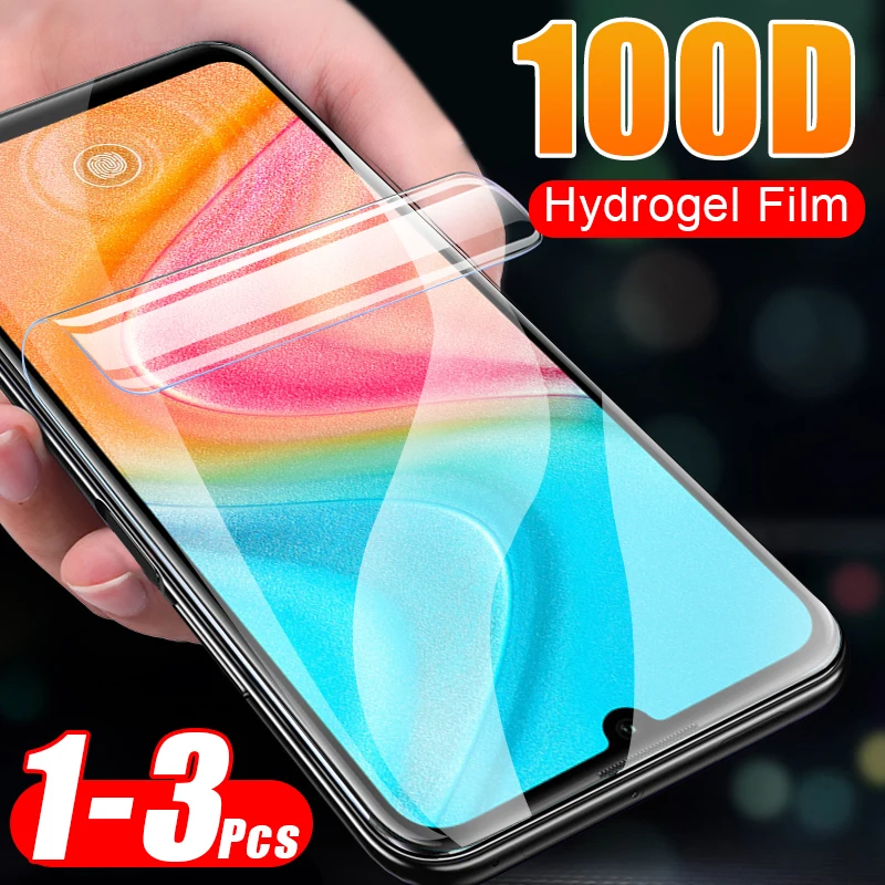 1 3 шт 100D Гидрогелевая мягкая пленка для huawei Honor 8x8 s 9x 10i 20S 20 Pro 9 10 Lite Полное покрытие