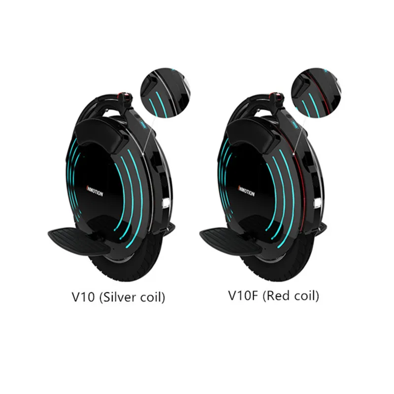 INMOTION V10F само балансирование электрического одноколесного велосипеда скутеров
