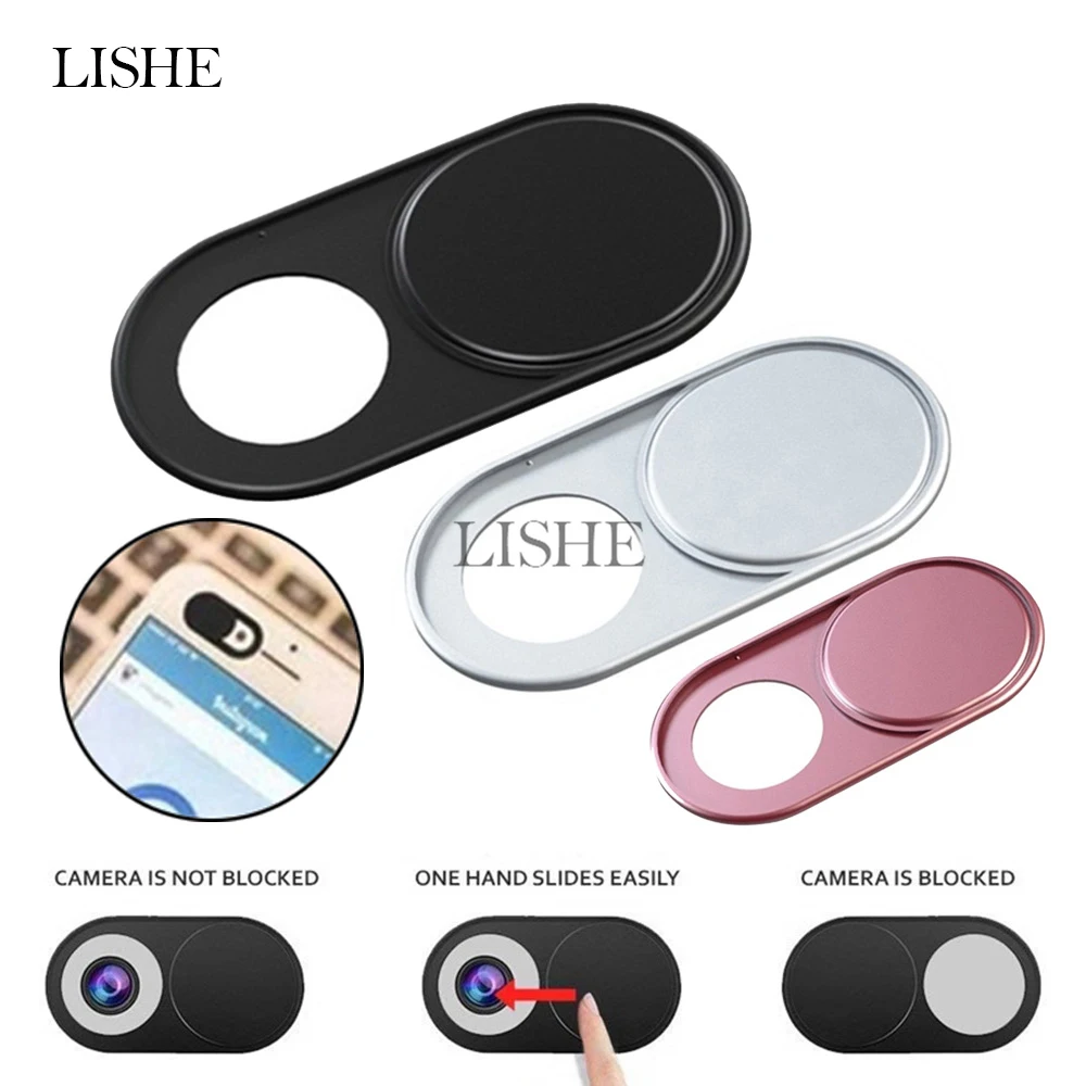 Чехол для веб камеры из алюминиевого сплава магнитный слайдер телефона с защитой