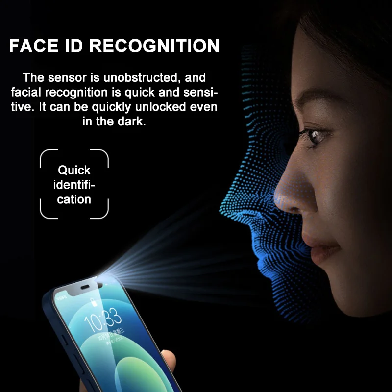 

5PCS Protective Tempered Glass Film for IPhone 11 12 Pro Max 12Mini 6s 7 8 Plus Screen Protector for IPhone X XS XR SE 2020