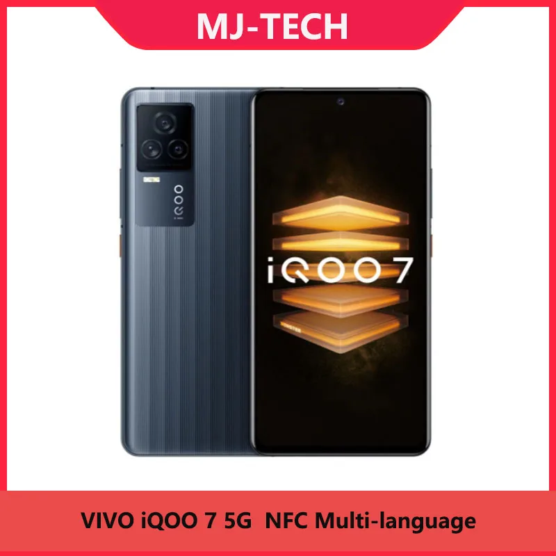 Оригинальный VIVO 7 iQOO 8 ГБ 128 5G мобильный телефон Snapdragon 888 Octa Core 6 62 &quot120 Гц активно