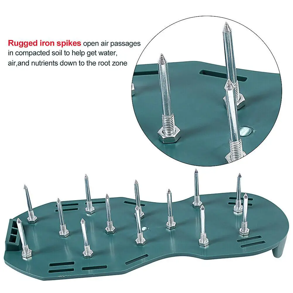 HiMISS рыхлый почвенный Спайк обувь для прогулок Восстанавливающий инструмент