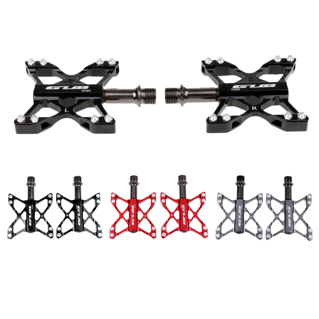 

Велосипедные педали с 3 подшипниками, Нескользящие педали 9/16 дюйма для горного и дорожного велосипеда, BMX