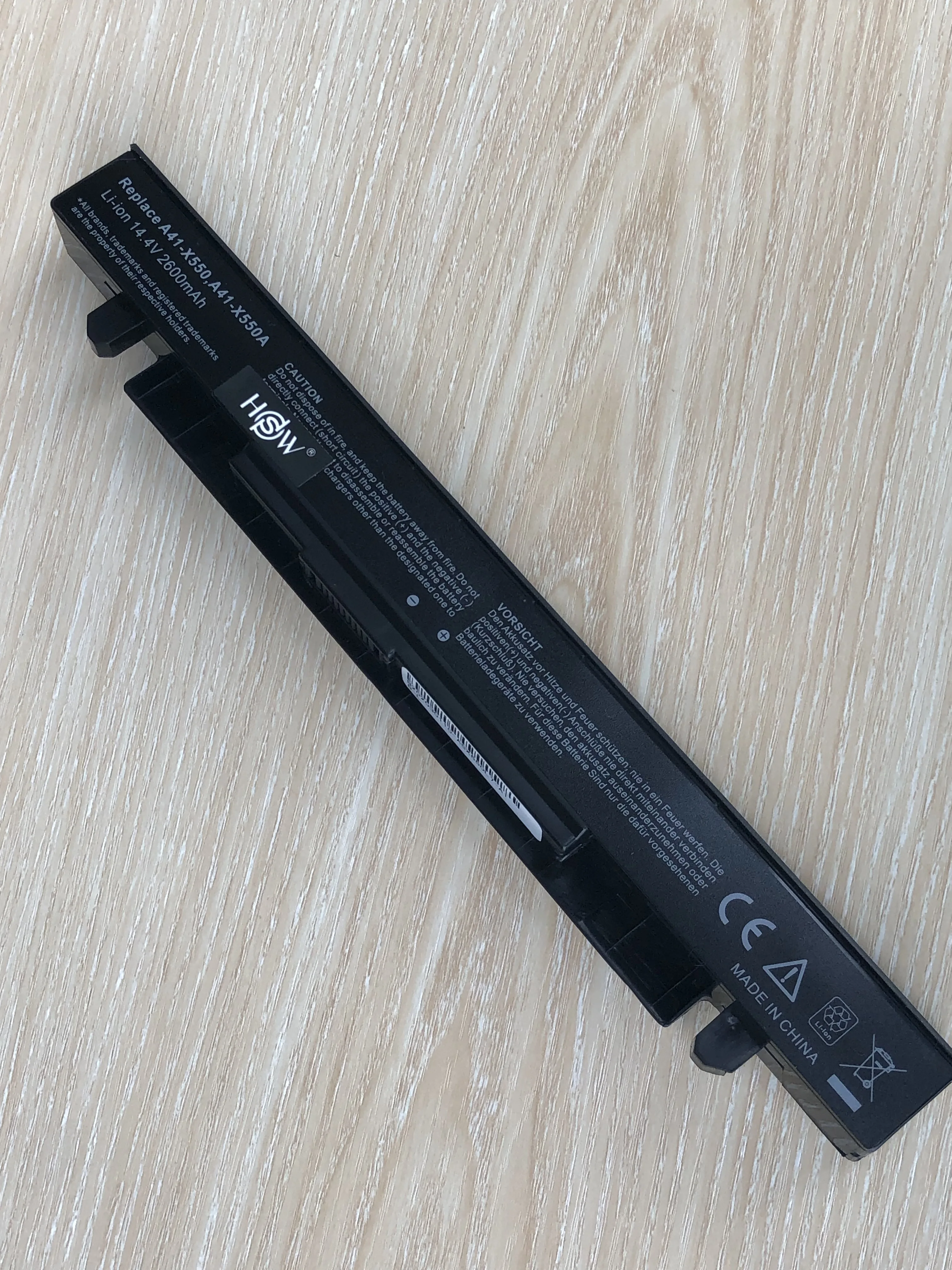 2600 мАч аккумулятор для ноутбука ASUS A41-X550 A41-X550A X450 X550 X550C X550B X550V X550D X450C X550CA 4 ячейки