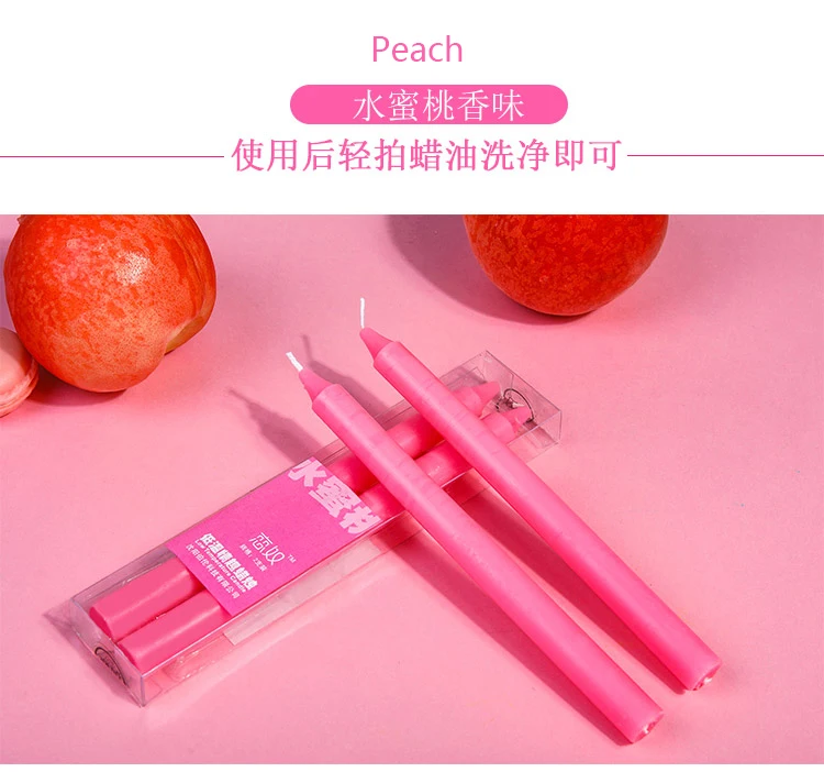 FEIHAN Sex Toys Low Temperature Drip fruit Candles SM Bed Adult Massage Candle For Women Men Flirting Passion Wax Game s&ampm | Красота и