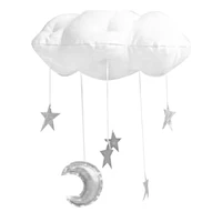 photograph prop ornament cloud pendant children bedroom diy baby ceiling moon mobile gift hanging decorations nursery room home