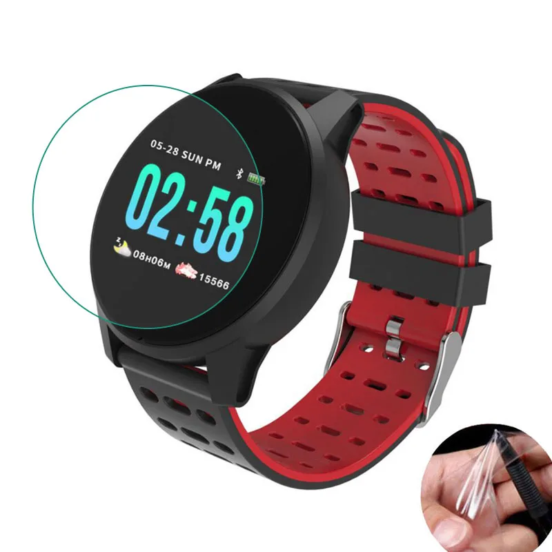 3 шт. мягкая прозрачная защитная пленка для экрана Защита KSUN KSR901 W1 Смарт часы