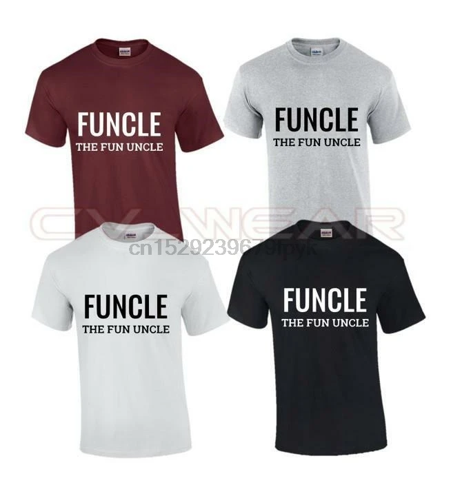 FUNCLE футболка Веселый дядюшка лучший любимый подарок Модная фотография | Мужская