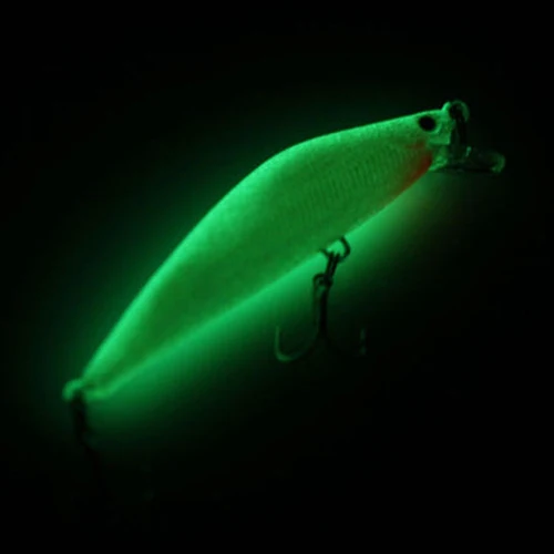 1 шт. Рыболовная Приманка Minnow 3D ночная рыбалка приманка воблер крючки станок и бас