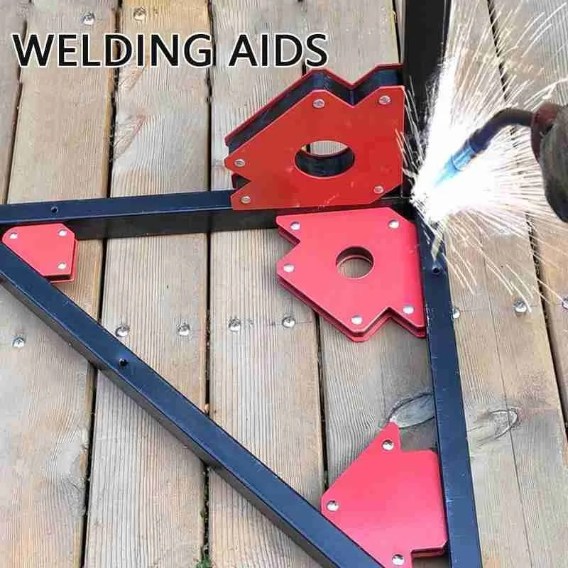 Треугольный Магнитный сварочный манипулятор мощный держатель правый/Наклонный