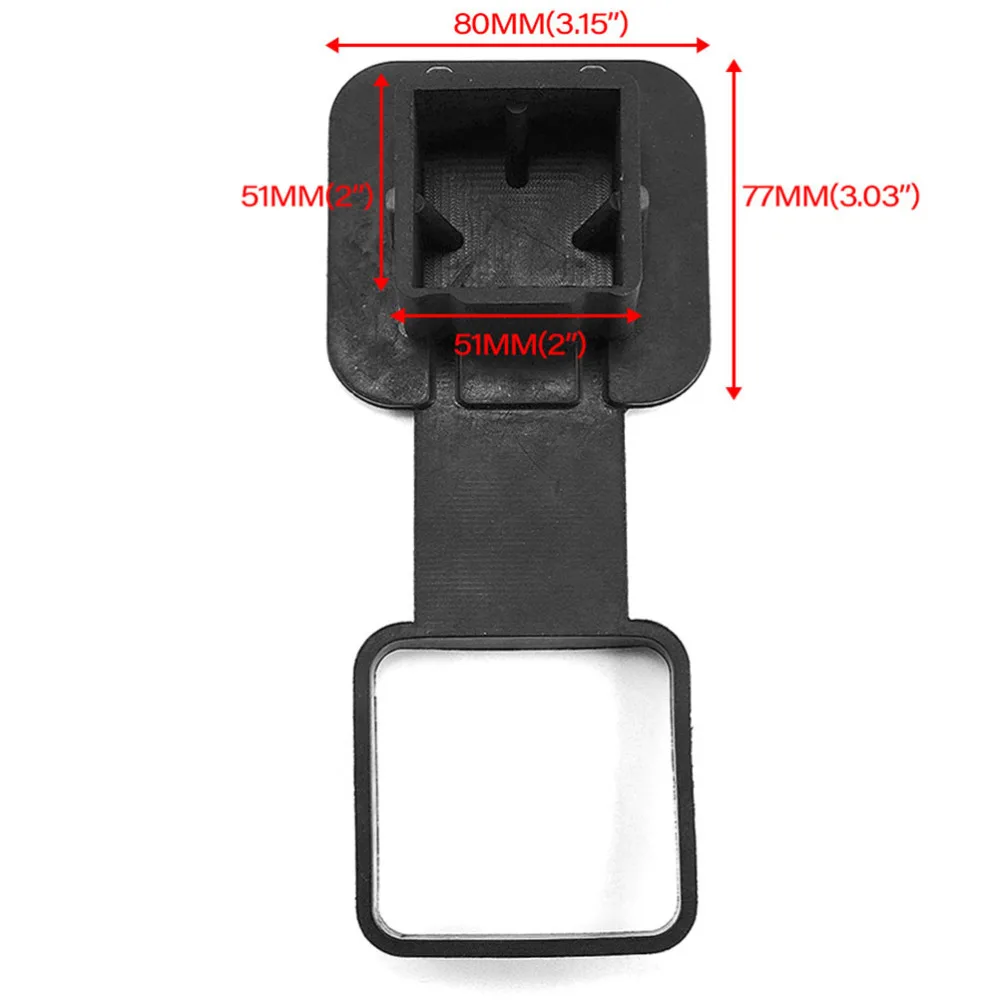 1 Pc Trailer Hitch Tube Cap Professional Durable Black Insert Tow Cover for Car Vehicle | Автомобили и мотоциклы