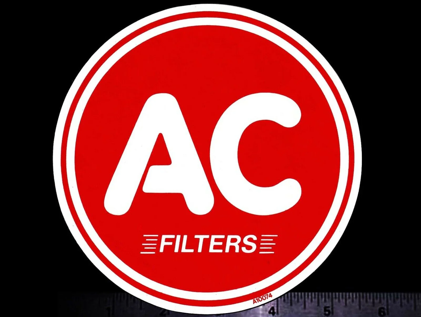 

Для фильтров переменного тока x2-оригинальная винтажная наклейка/наклейка для гоночных автомобилей 80-х 1970-х годов-Chevy GM Old