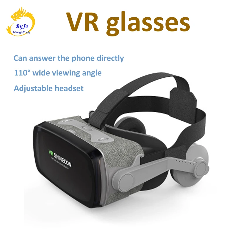 

VR SHINECON G07EVR glasses 3Dwith earphones for 4.7-6.0 inches Smart Phones adjustable headset