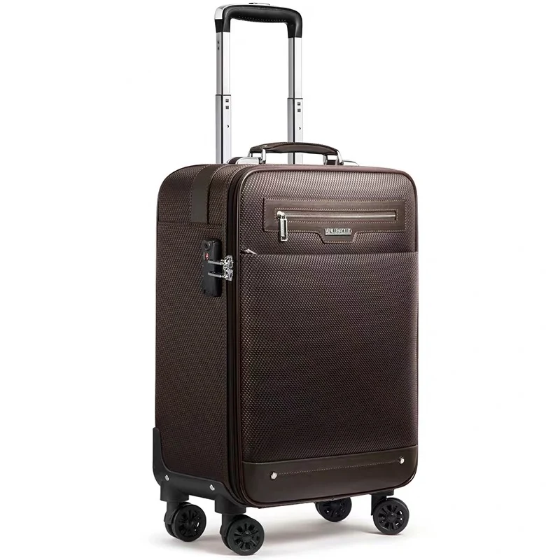 Чемодан на колесиках для мужчин и женщин деловой чемодан водонепроницаемая