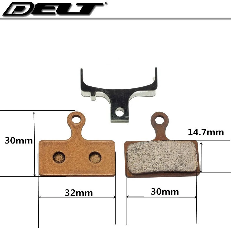 2 пары MTB велосипед дисковые Тормозные колодки Металл для SHIMANO XT/R M985 988 Deore 785 SLX 666 675