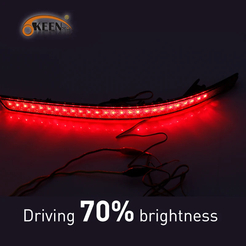 OKEEN для Kia K5 2011 2012 2013 Led задний бампер отражатель лампы автомобиля Led DRL тормозной задний светильник дневной ходовой светильник
