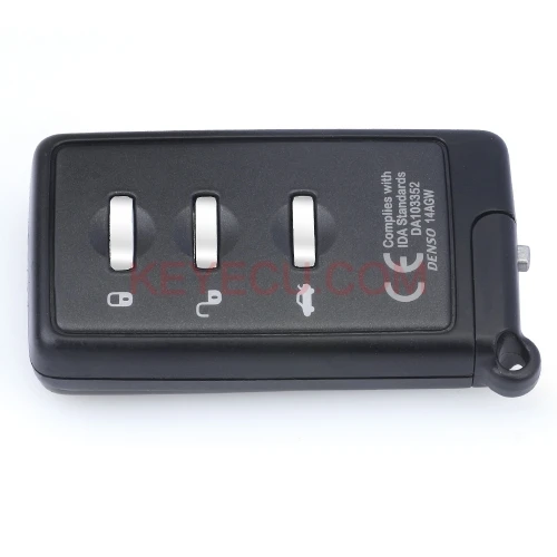 

KEYECU Smart Remote Key Shell 3 Buttons for Subaru Fuji Forester Impreza Legacy XV With Logo