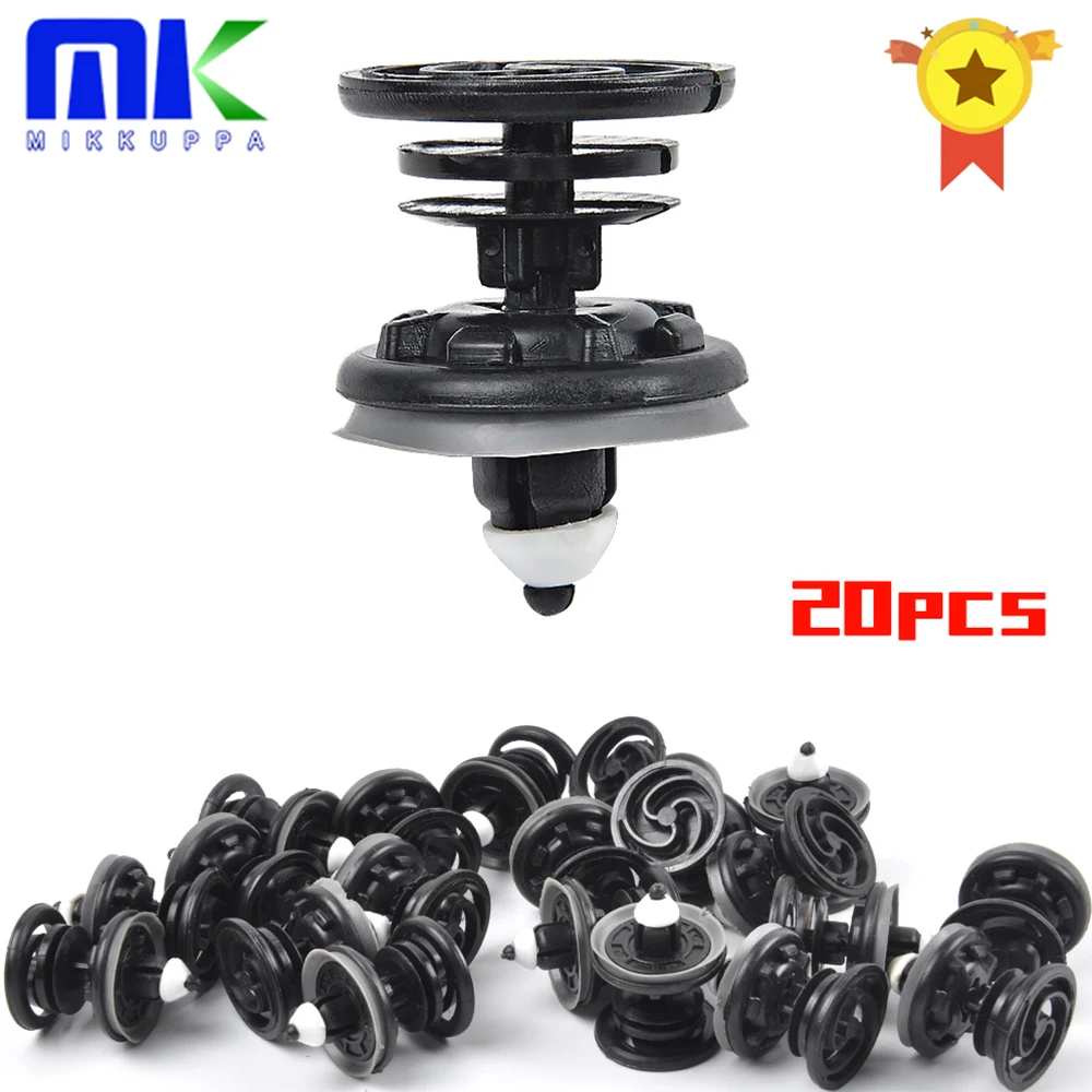 

MIKKUPPA 6Q0868243 7L6868243 Door trim clips for Volkswagen T5/ Golf /Audi A4/ A5/ A6 fastening clips 20 pcs