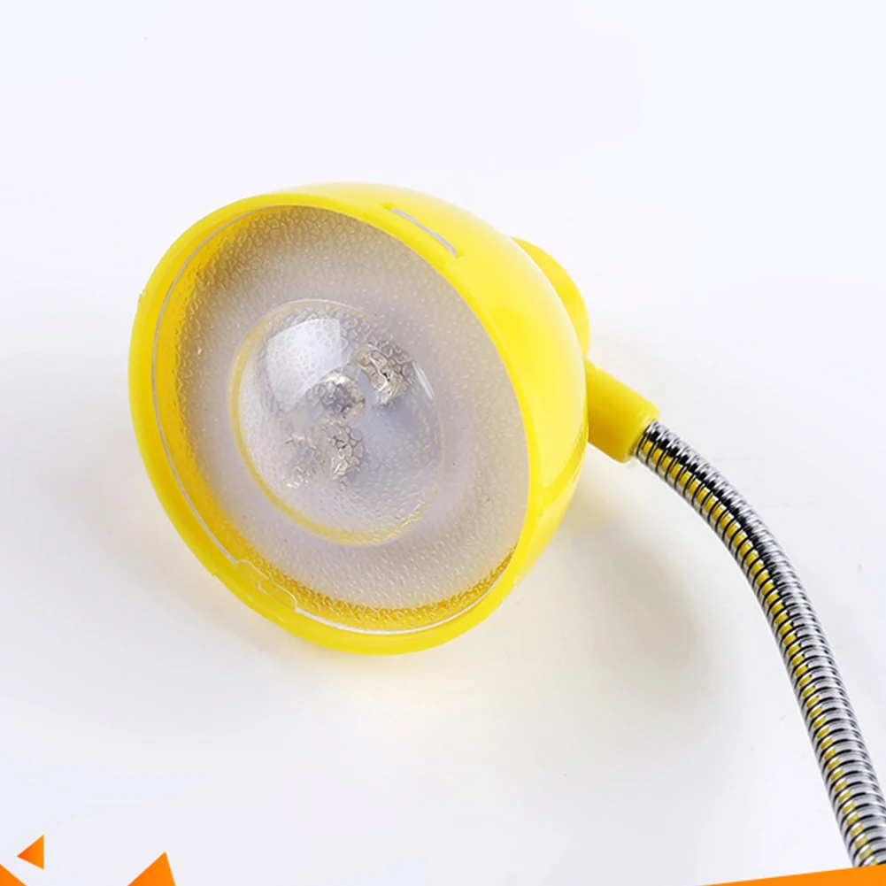 

Desk Lamp Bedside LED Clip Eye-caring Reading Light Bedroom Flexible Children Plastic Daily Carry