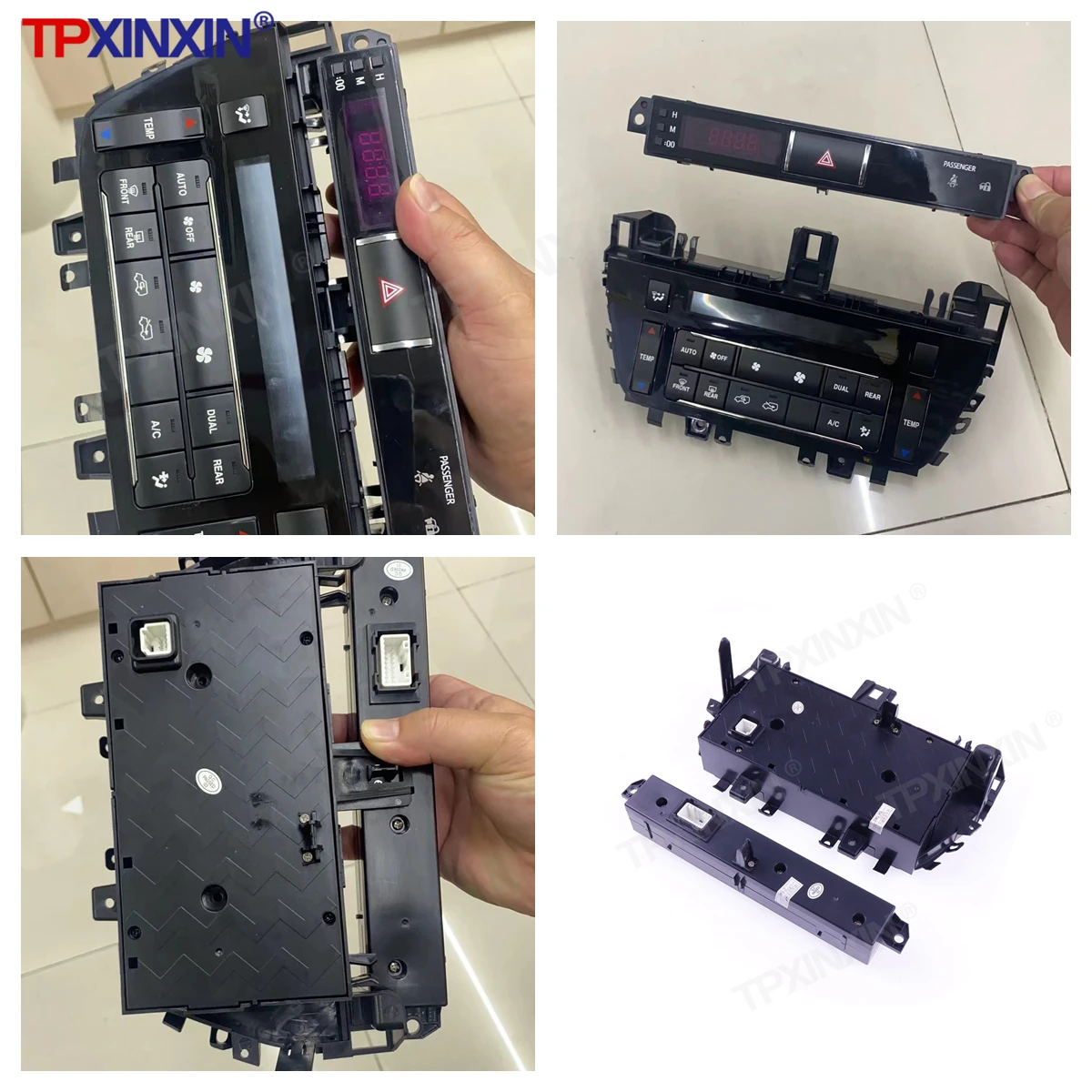 

AC A/C Board For Toyota Land Cruiser Car Air conditioning control Auto Touch LCD Screen Player Accessories
