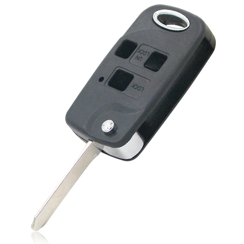 Распродажа! Сменный 3 кнопочный флип чехол для ключа брелок Toyota Celica Avensis RAV4 Prado Camry