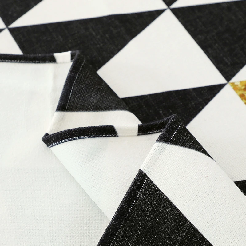 Из хлопка и льна скатерть Водонепроницаемый журнальный столик скатерти круглый