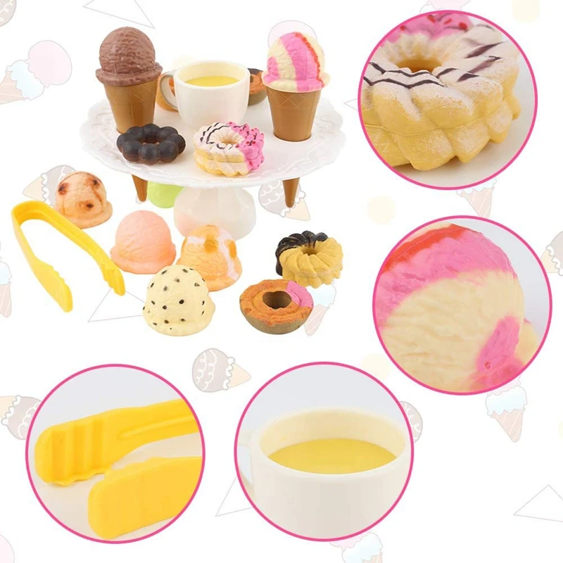 

Candy Balanced Ice Cream Ice Cream Cookies Cookie Gao Parent-Child Interactive Children's Toys