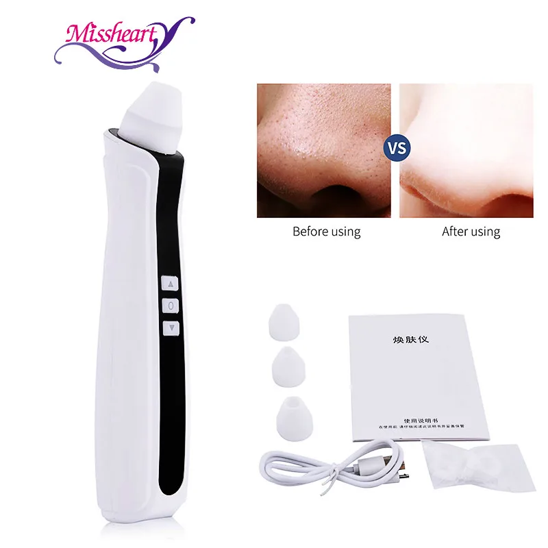 Прибор для удаления черных точек вакуумный очиститель пор прибор темных лица с
