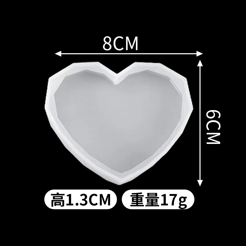 

Diamond Edge Round Coaster Silicone Molds for DIY Resin Casting Molds Epoxy Resin Cups Mats Home Decoration