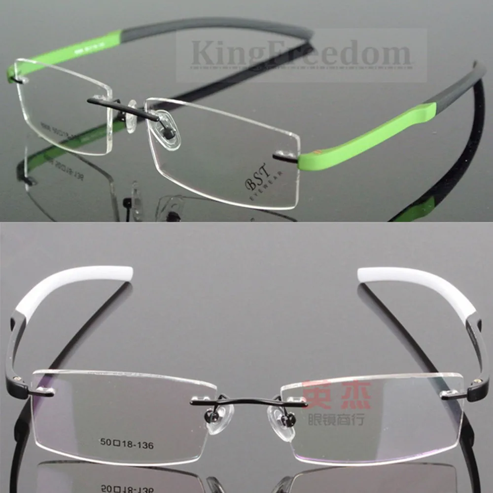 Гибкая оправа для очков без оправы TR90 мужчин и женщин оптические очки Rx able|woman glasses