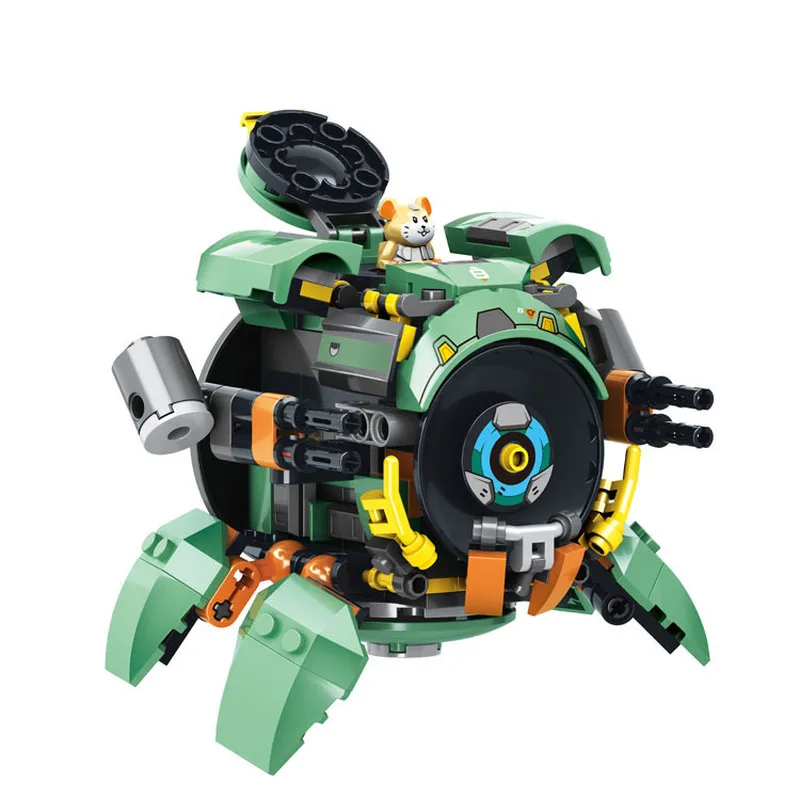 

New Video Games Bricks Wrecking Ball Compatible Overwatching 75976 Building Blocks Toys for Children Boys Girls Gifts