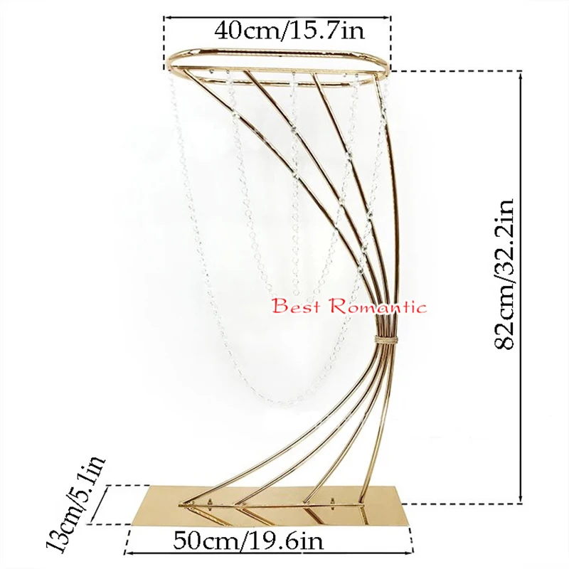 Свадебные центральные части подставка для цветов демонстрационный стеллаж