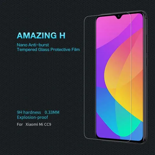 Amazing H Для Xiaomi mi CC9e стекло Nillkin Amazing H/CP+ Pro 2.5D защита экрана Полный Клей закаленное стекло для mi CC9 mi A3 стекло - Цвет: Amazing H