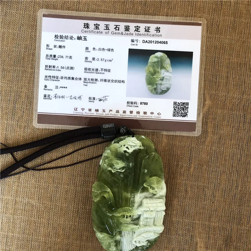 

Natural 7A xiuyu jade A handcarved unique jade landscape jade pendant jadeite jade necklace women pendants jewelry