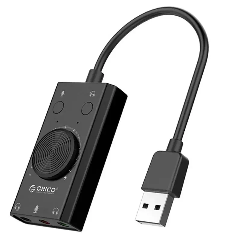 Внешняя звуковая карта ORICO USB 3 5 мм порта | Компьютеры и офис