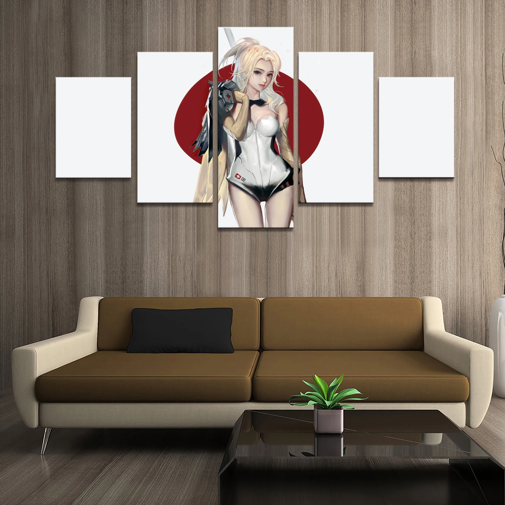 Плакаты для домашнего декора картины холст 5 шт. Модульная картина Pure милосердия