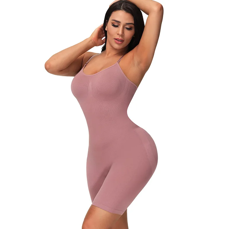 Women Sexy Seamless Corset Tummy Control Rompers Elasticity Slimming Shaperwear Bodysuit Butt Lifter Underwear Jumpsuit Bustiers