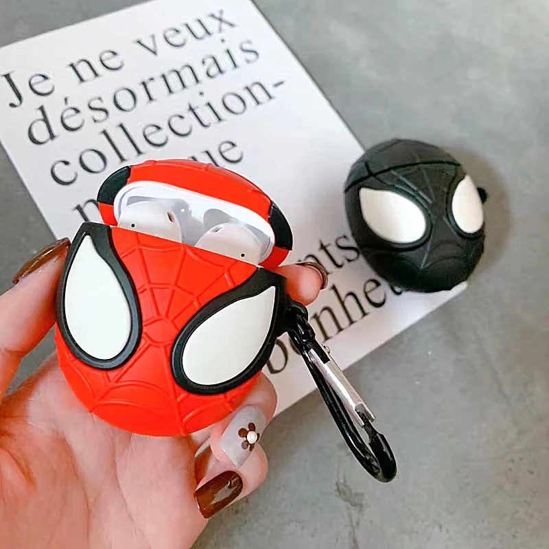 Bluetooth наушники аксессуары для Airpods чехол Минни ремень Мягкий силиконовый защитный чехол сумка милый мультфильм Funda
